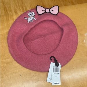Disney Aristocats Marie Beret with Bow Patch